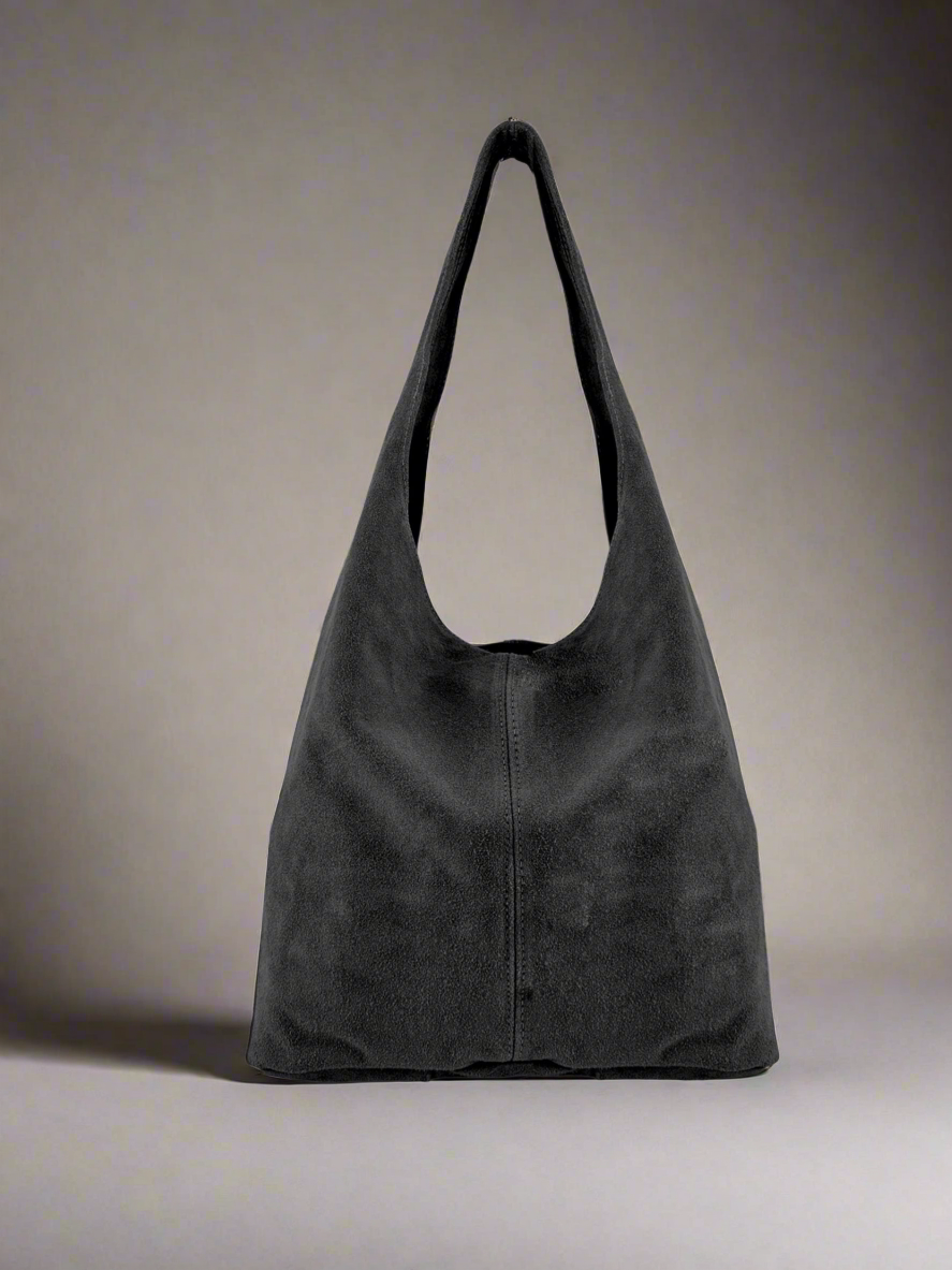 Silvia Suede Slouch Hobo Bag by Clemés (9 colours)