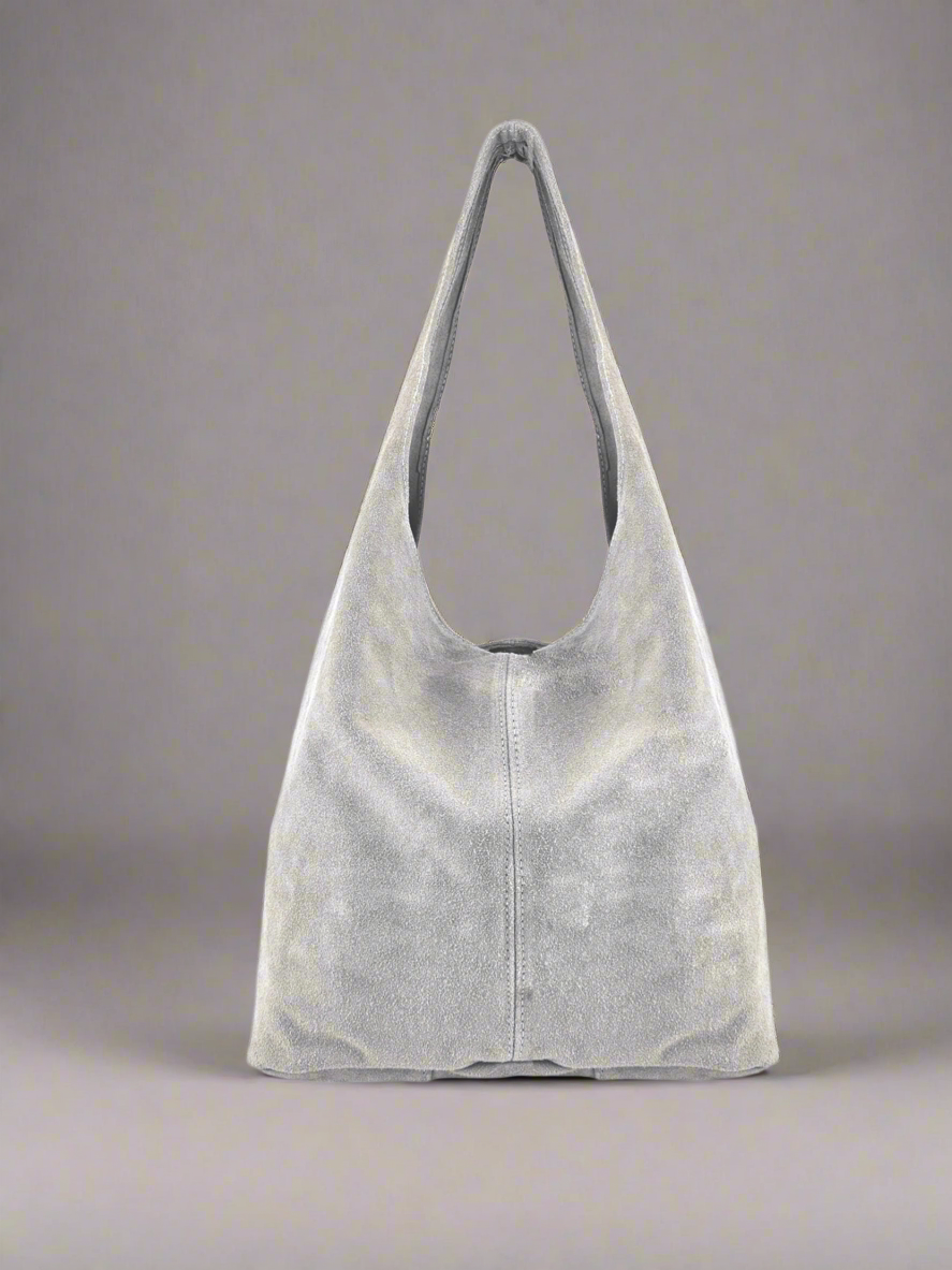 Silvia Suede Slouch Hobo Bag by Clemés (9 colours)
