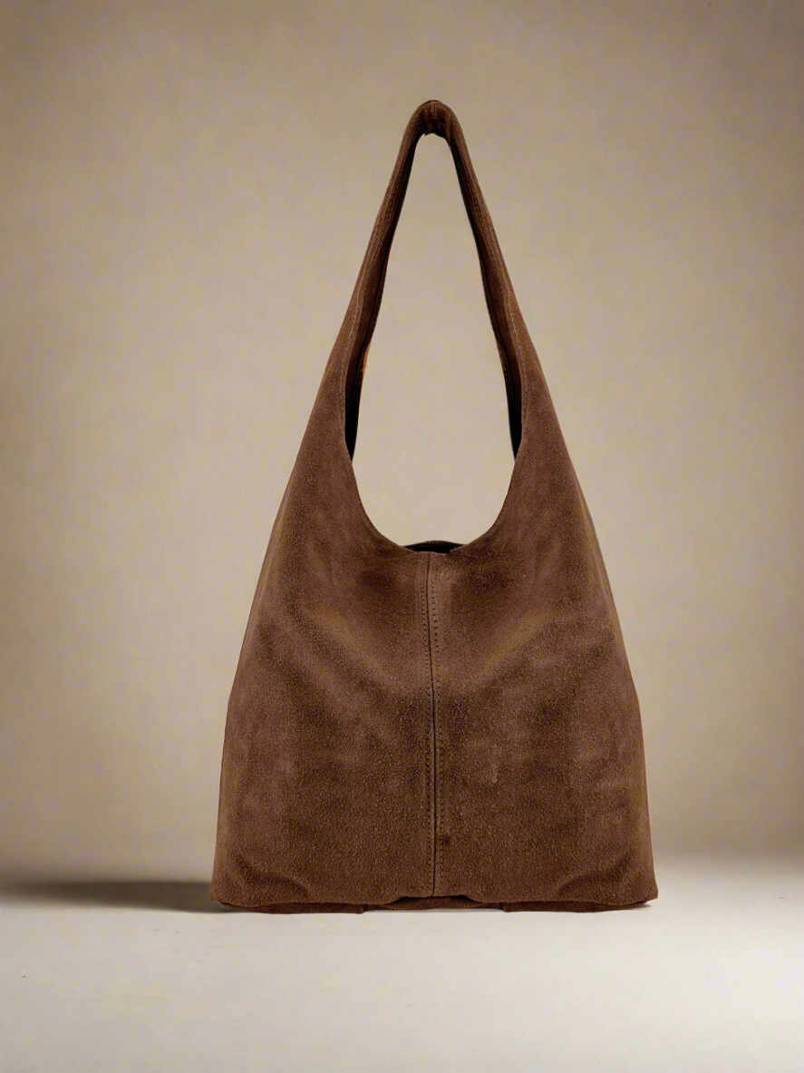 Silvia Suede Slouch Hobo Bag by Clemés (9 colours)