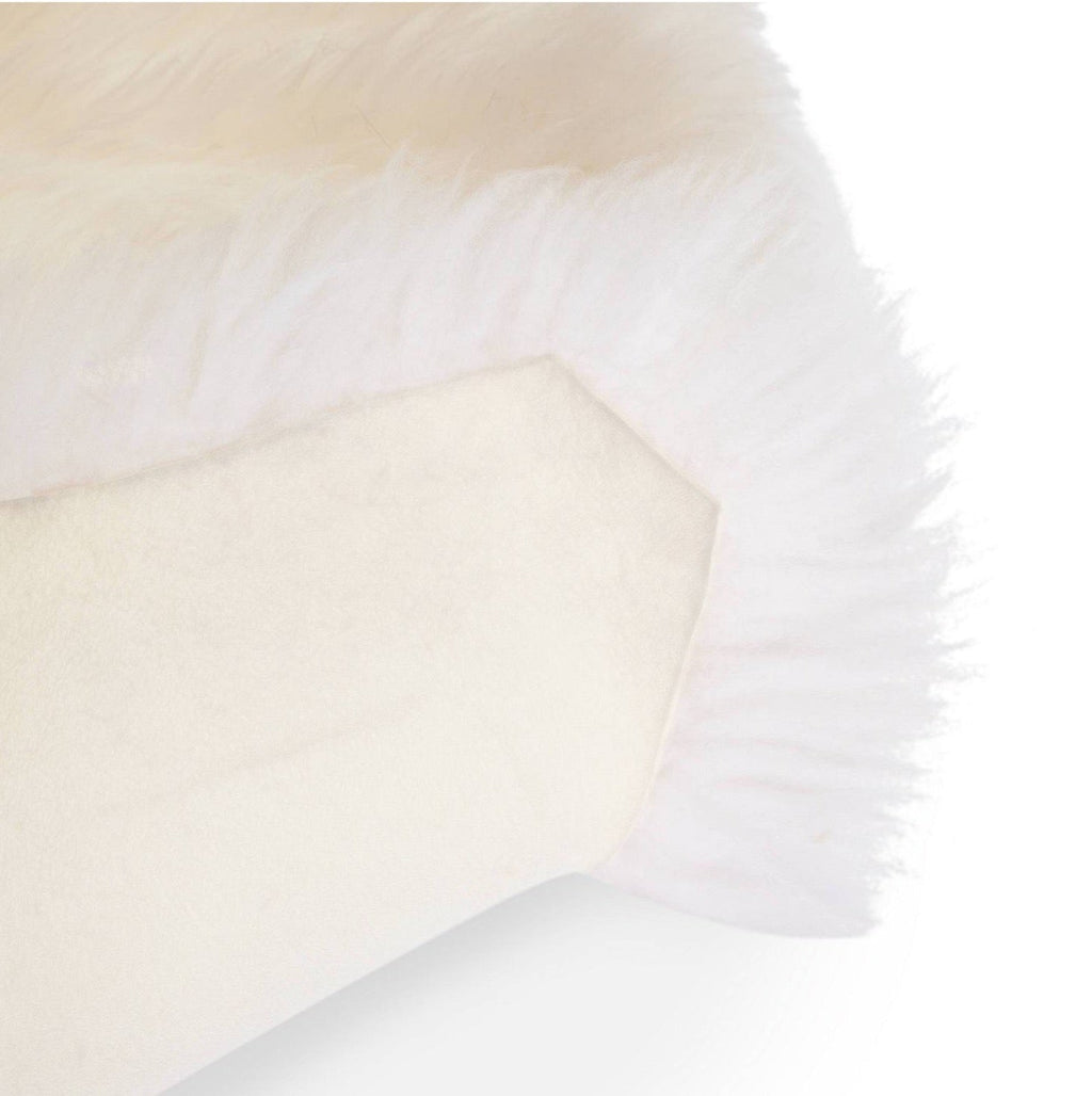 Natural Premium New Zealand Sheepskin Rug & Throw, Double, W65 x L180 cm (3 Colours)