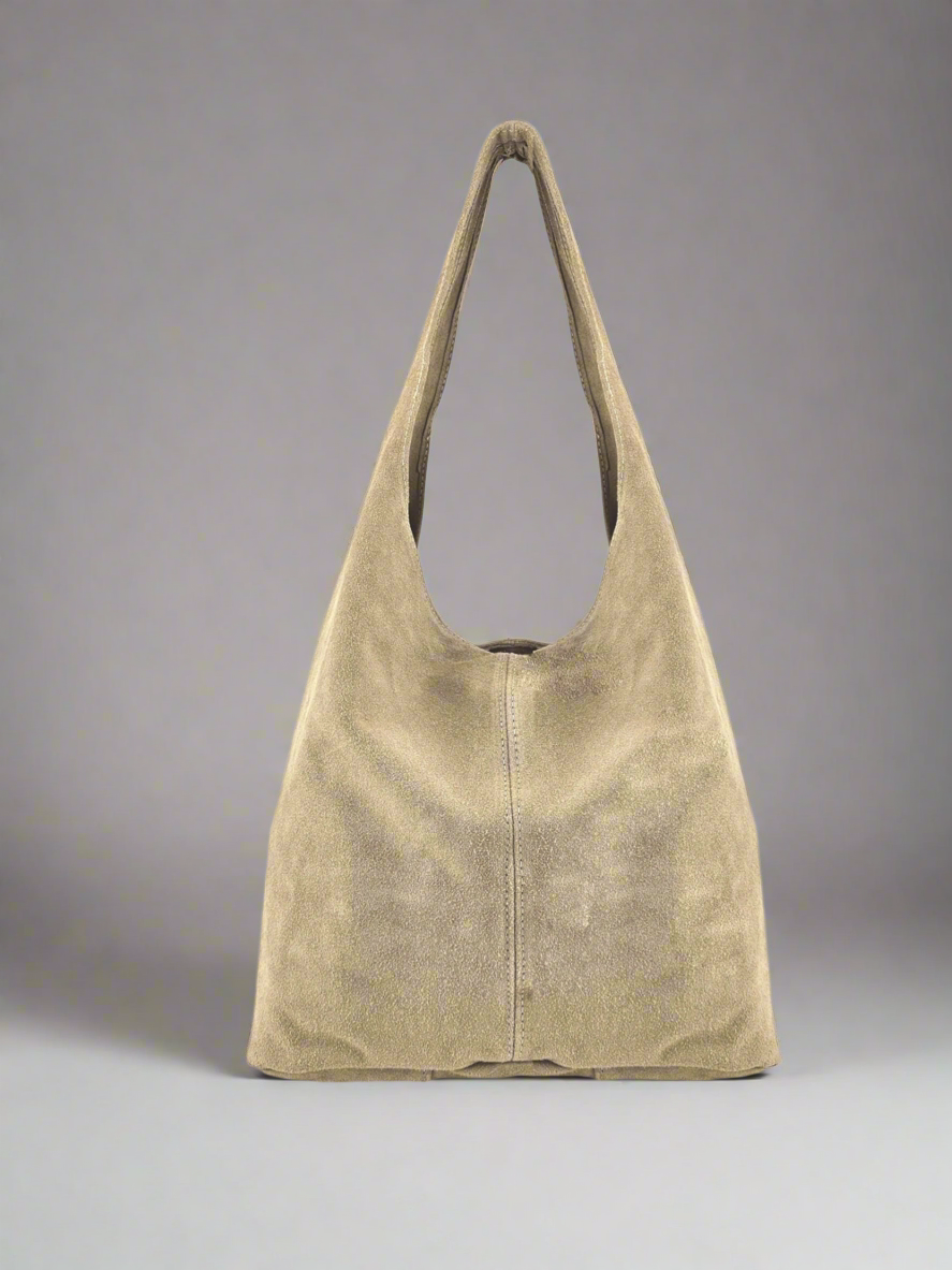 Silvia Suede Slouch Hobo Bag by Clemés (9 colours)