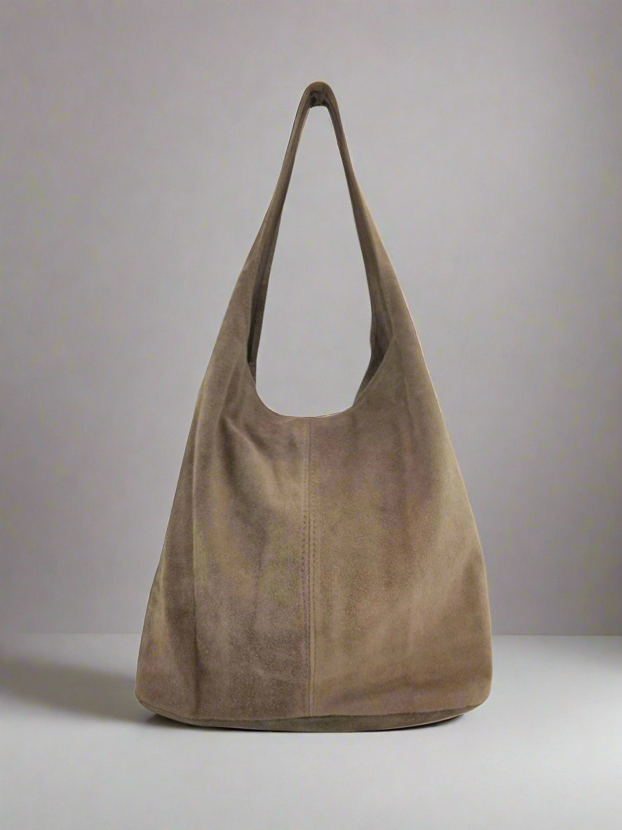 Silvia Suede Slouch Hobo Bag by Clemés (9 colours)