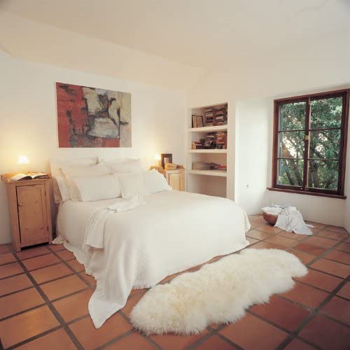 Natural Premium New Zealand Sheepskin Rug & Throw, Double, W65 x L180 cm (3 Colours)