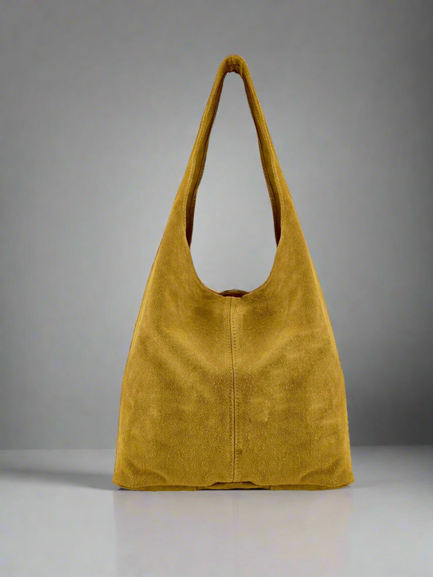 Silvia Suede Slouch Hobo Bag by Clemés (9 colours)