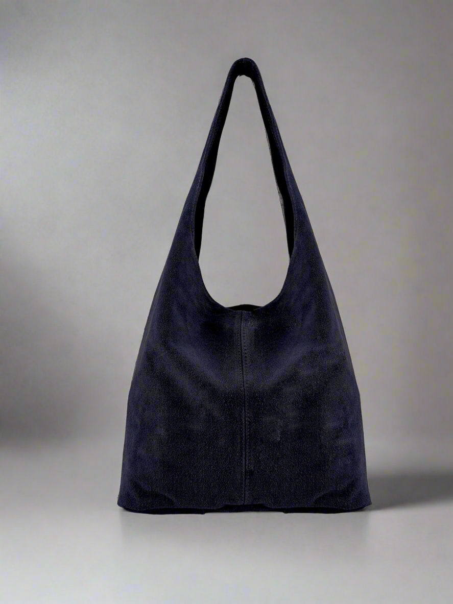Silvia Suede Slouch Hobo Bag by Clemés (9 colours)