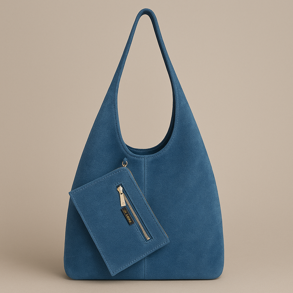 Silvia Suede Slouch Hobo Bag by Clemés (9 colours)