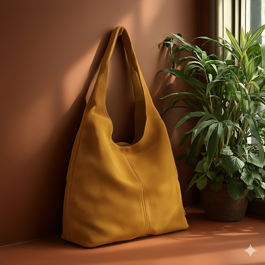 Silvia Suede Slouch Hobo Bag by Clemés (9 colours)