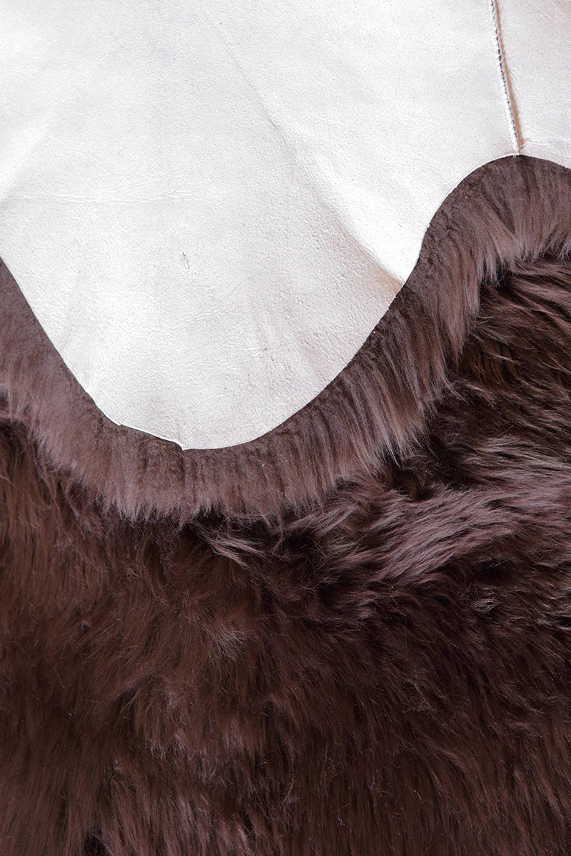 Natural Premium New Zealand Sheepskin Rug & Throw, Double, W65 x L180 cm (3 Colours)