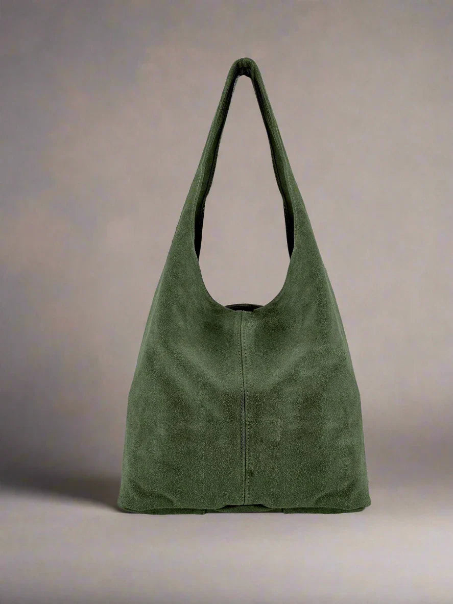 Silvia Suede Slouch Hobo Bag by Clemés (9 colours)