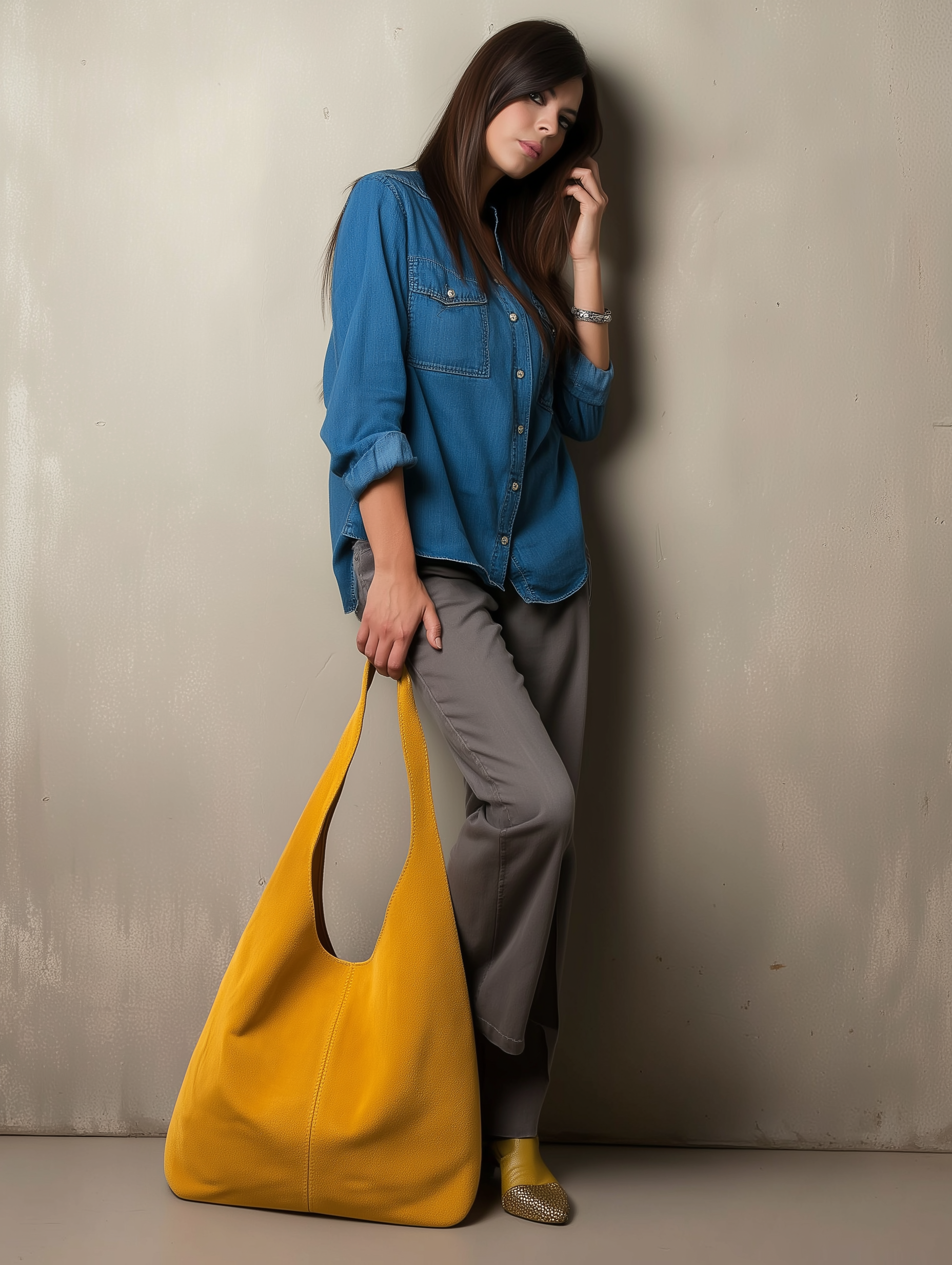 Silvia Suede Slouch Hobo Bag by Clemés (9 colours)