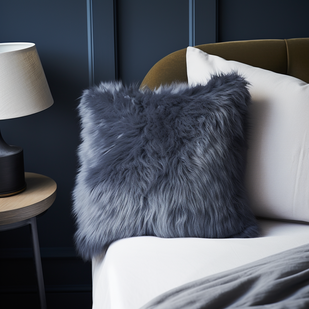 Natural Premium New Zealand Sheepskin Cushion 40 x 40 cm (3 Colours)