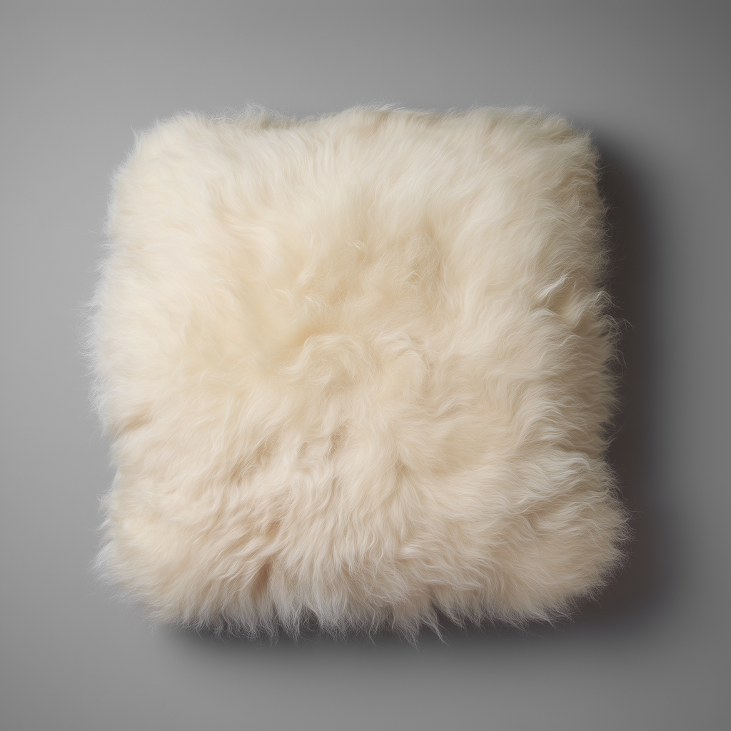 Natural Premium New Zealand Sheepskin Cushion 40 x 40 cm (3 Colours)