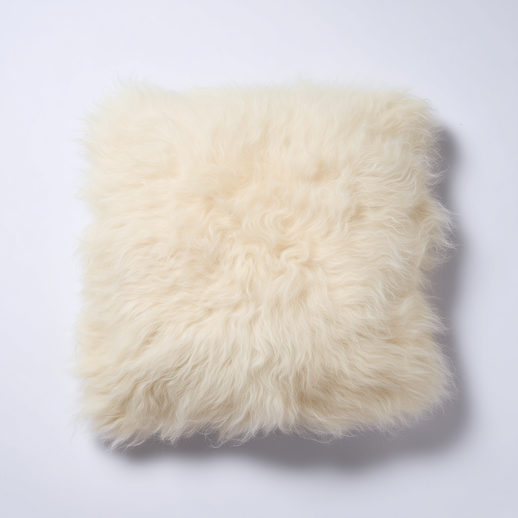 Natural Premium New Zealand Sheepskin Cushion 40 x 40 cm (3 Colours)