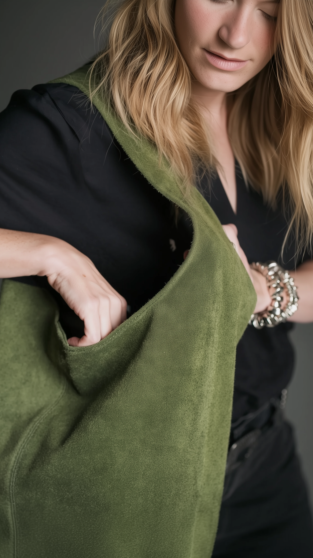 Silvia Suede Slouch Hobo Bag by Clemés (9 colours)