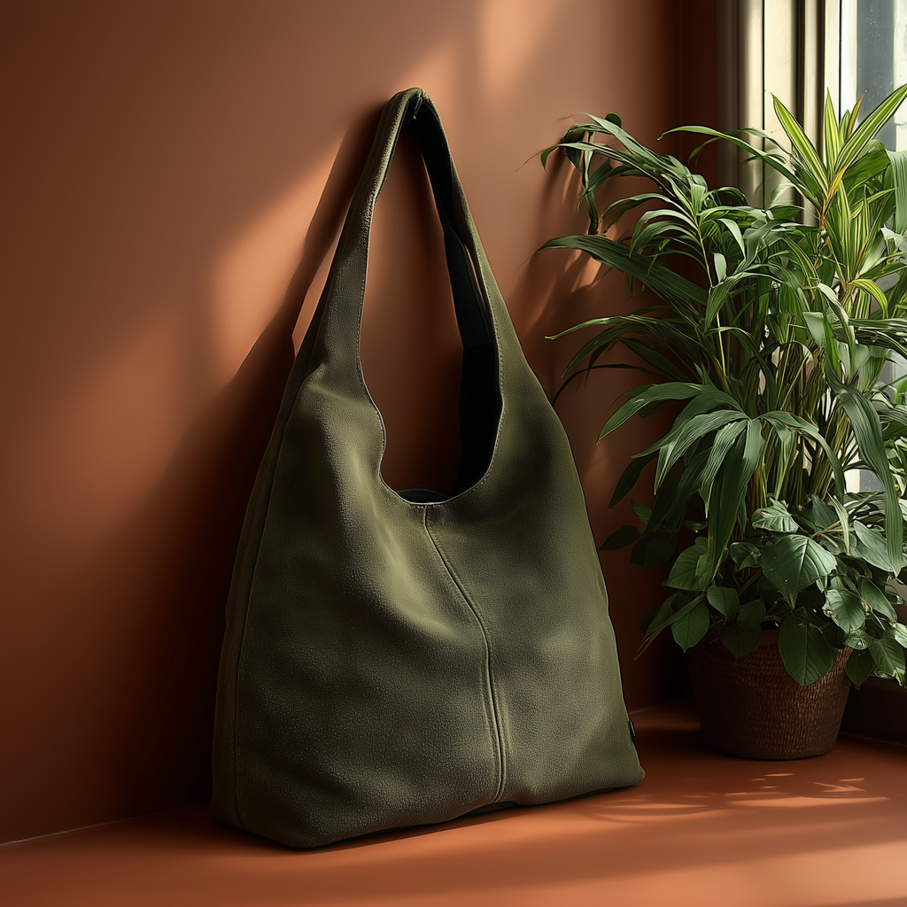 Silvia Suede Slouch Hobo Bag by Clemés (9 colours)