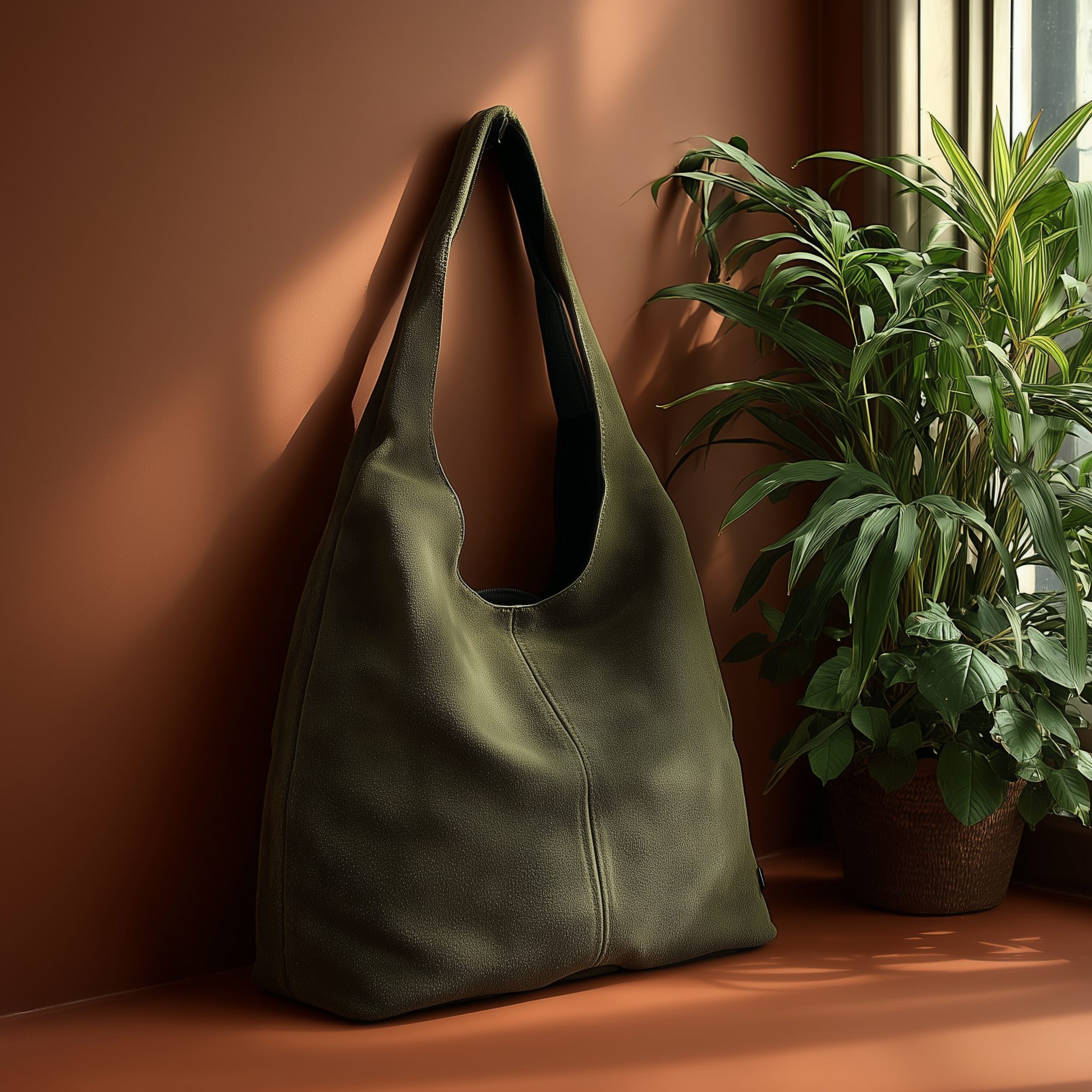 Silvia Suede Slouch Hobo Bag by Clemés (9 colours)