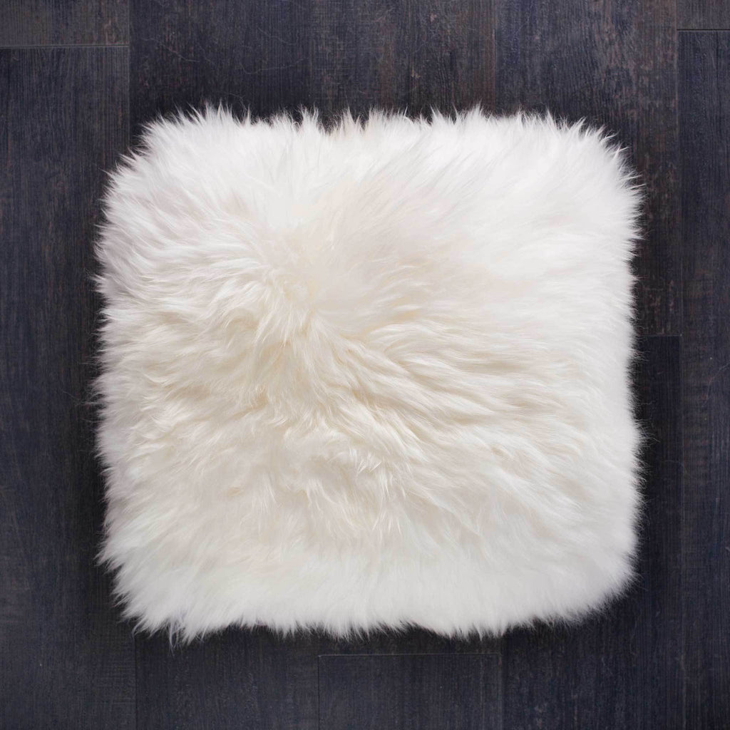 Natural Premium New Zealand Sheepskin Cushion 40 x 40 cm (3 Colours)